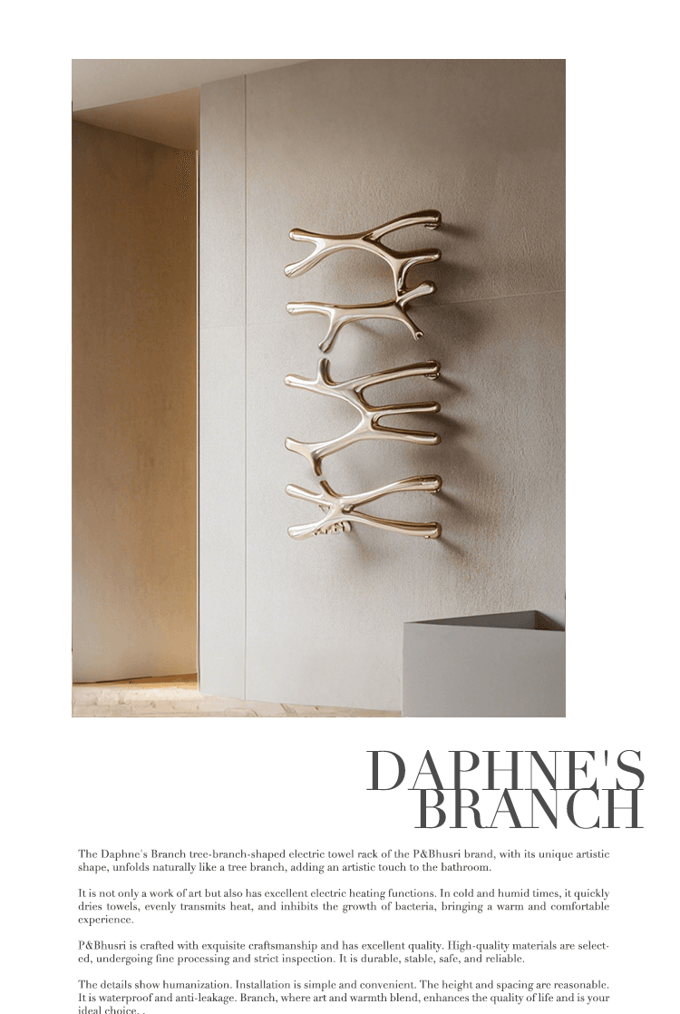 P&Bhusri Luxury Heated Towel Warmers & Bath Fixtures