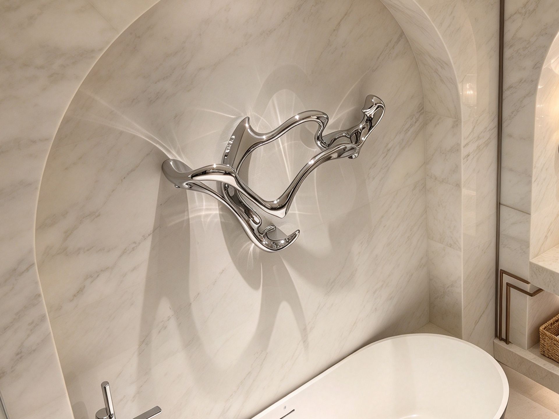 P&Bhusri: When an Electric Towel Warmer Becomes Functional Art