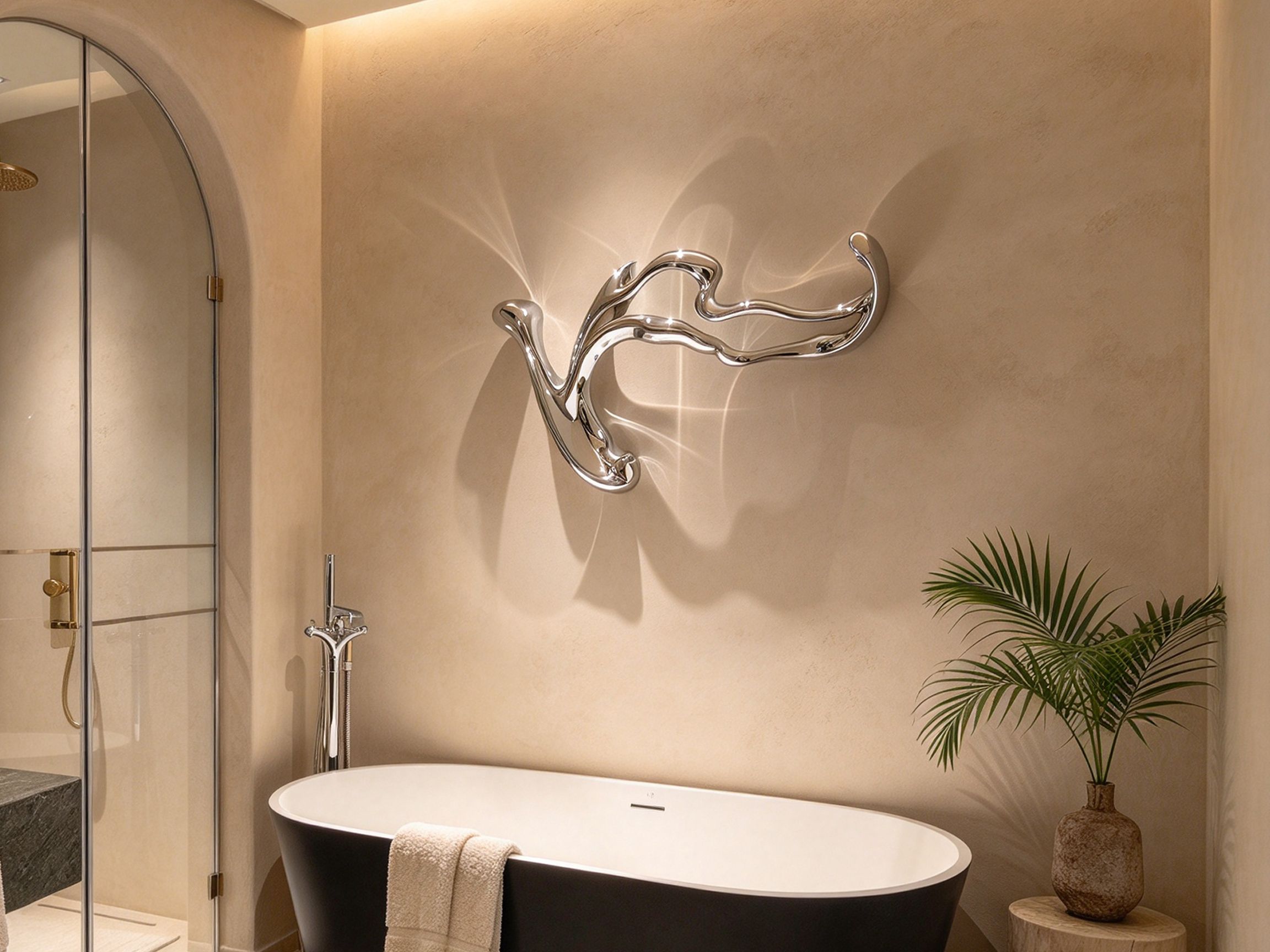 P&Bhusri: When an Electric Towel Warmer Becomes Functional Art