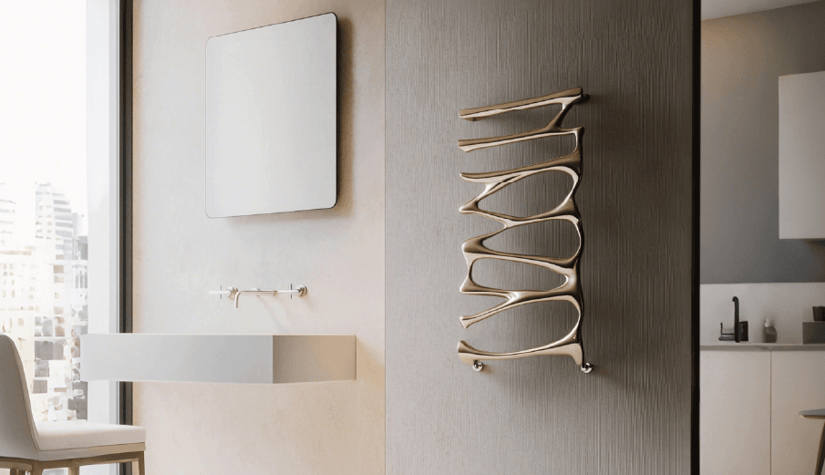 P&Bhusri Electric Heated Towel Warmer Provence