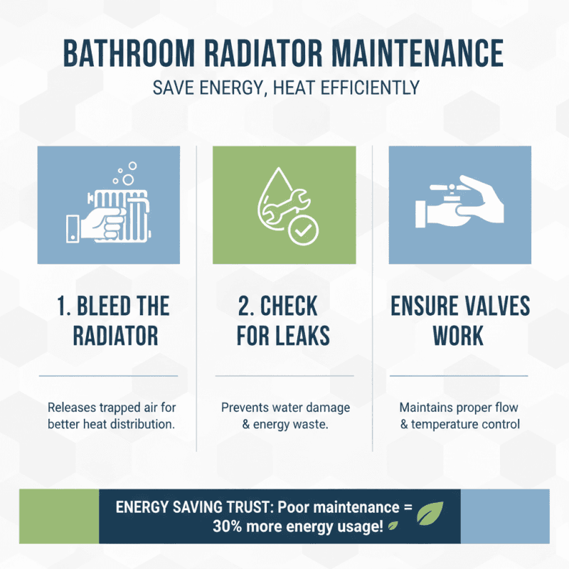 Essential Bathroom Radiator Tips for Efficient Heating and Energy Savings