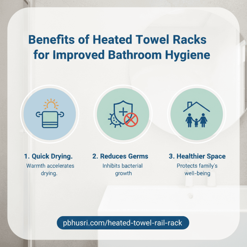 Top 10 Benefits of Using a Heated Towel Rack for Your Home
