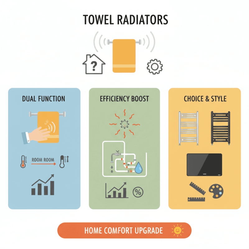 Best Towel Radiators for Efficient Home Heating?