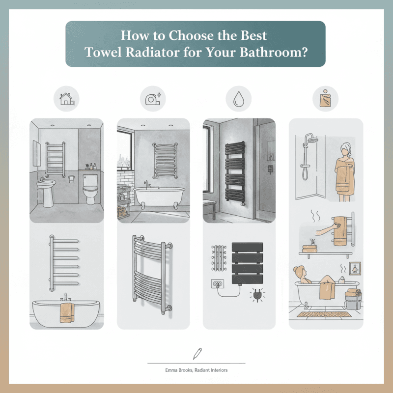 How to Choose the Best Towel Radiator for Your Bathroom?