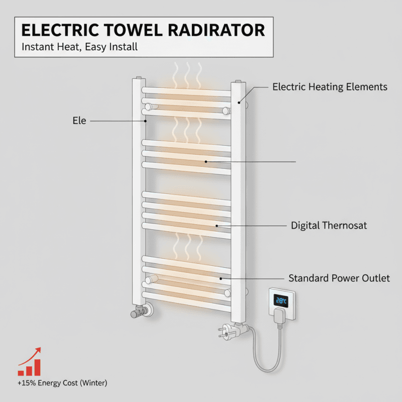 How to Choose the Best Towel Radiators for Your Bathroom?
