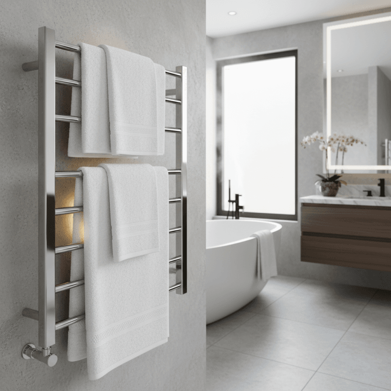 Heated Towel Rack Benefits and How to Choose the Right One?