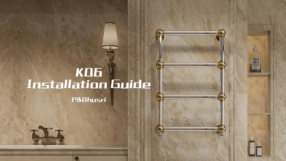 How To Install a Towel Radiator | Fitting Heated Towel Rail