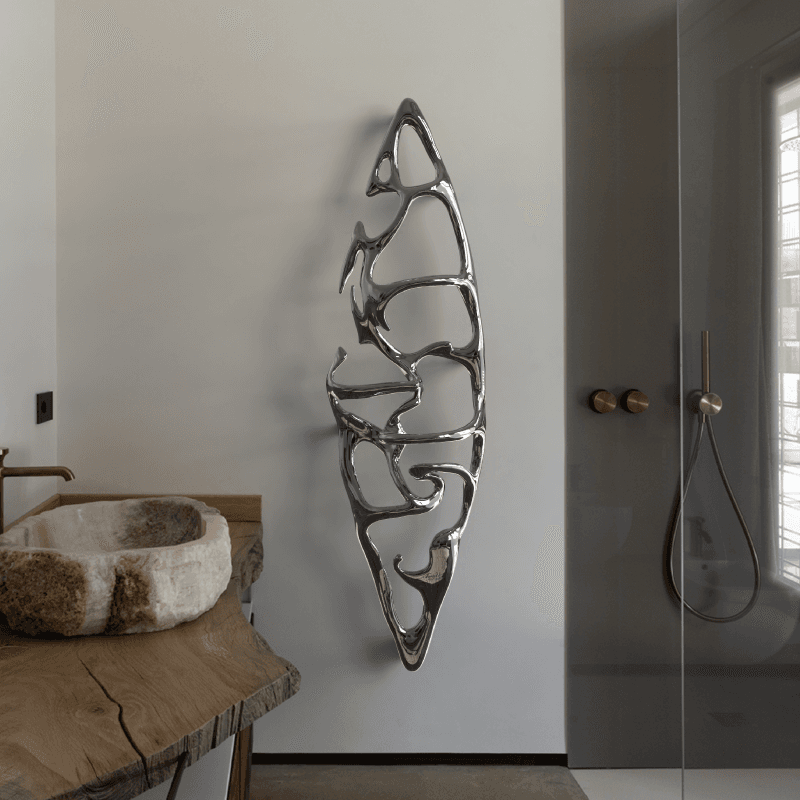 P&Bhusri Electric Heated Towel Warmer Boat of Sage