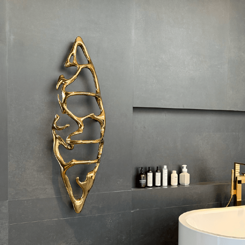 P&Bhusri Electric Heated Towel Warmer Boat of Sage