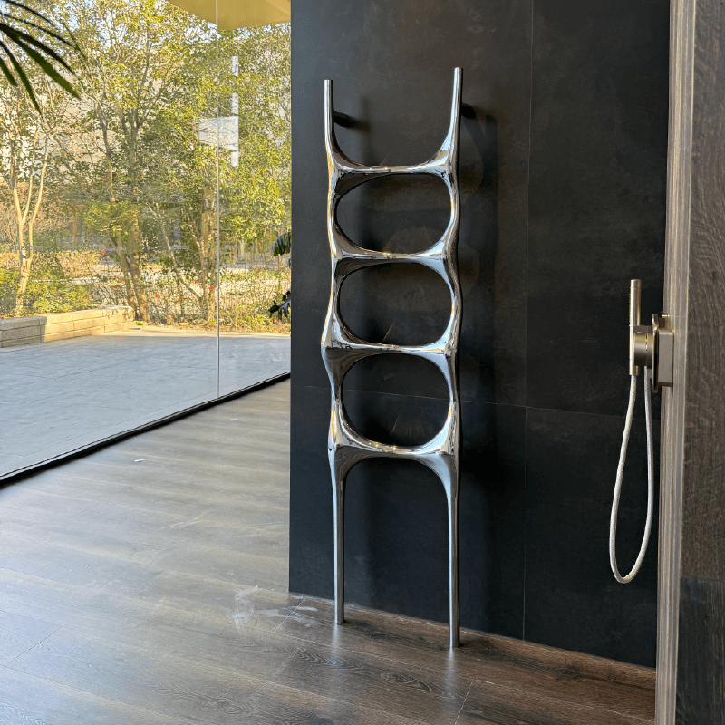 P&Bhusri Electric Heated Towel Warmer Crete Palace