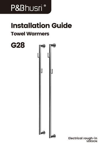 G28-2ea. Installation Guide-Electrical Rough-In Version