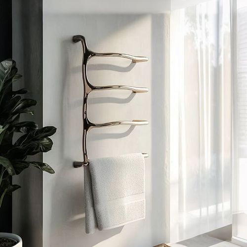 P&Bhusri Electric Heated Towel Warmer Tuscany Glimmer thumbnail 1