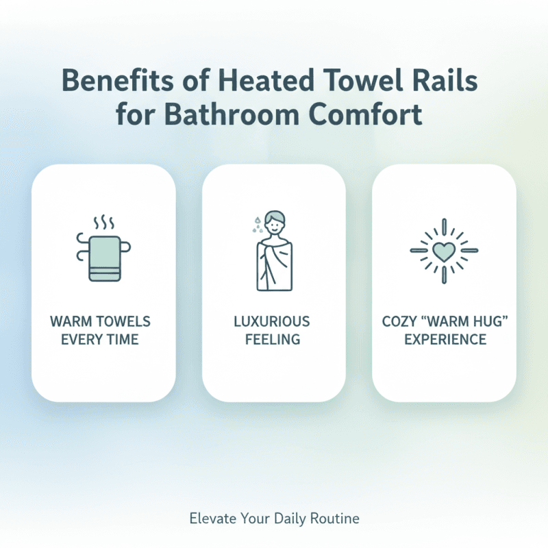 Top 10 Heated Towel Rail Benefits for Your Bathroom Upgrade?